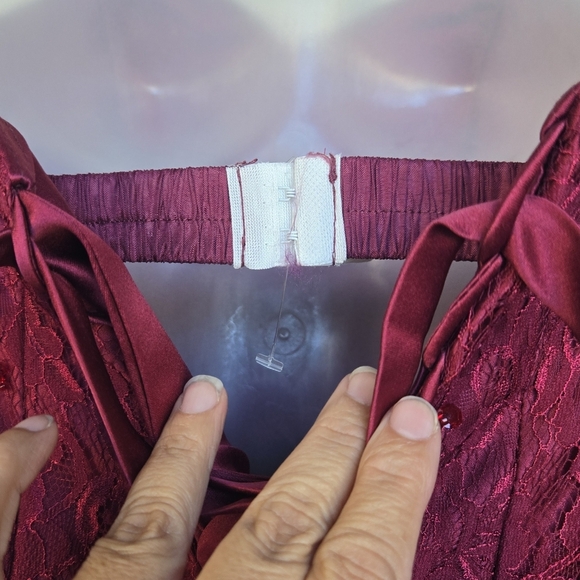 Tulle Short A Line Lace Up Formal Dress NWT Sz Small - Picture 7 of 7